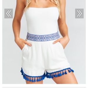 Show Me Your MuMu embroidered shorts